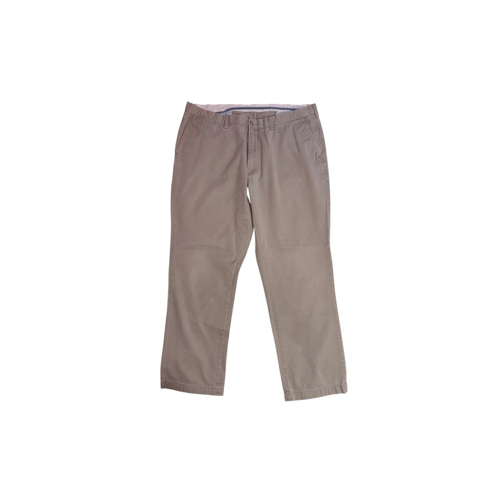 POLO RALPH LAUREN Chino Pants Mens 40/32 Tan Classic Fit Cotton Khaki Trousers